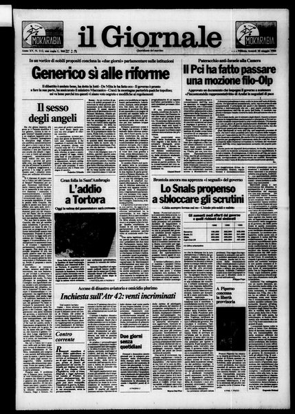 Il giornale : quotidiano del mattino